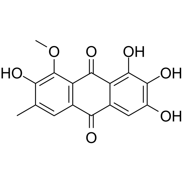 1,2,3,7-Tetrahydroxy-8-methoxy-6-methyl-9,10-anthraquinone 130018-57-4